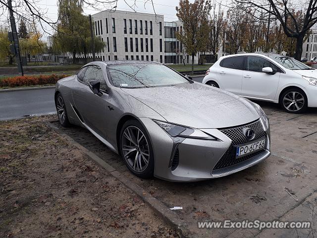 Lexus LC 500 spotted in Poznań, Poland