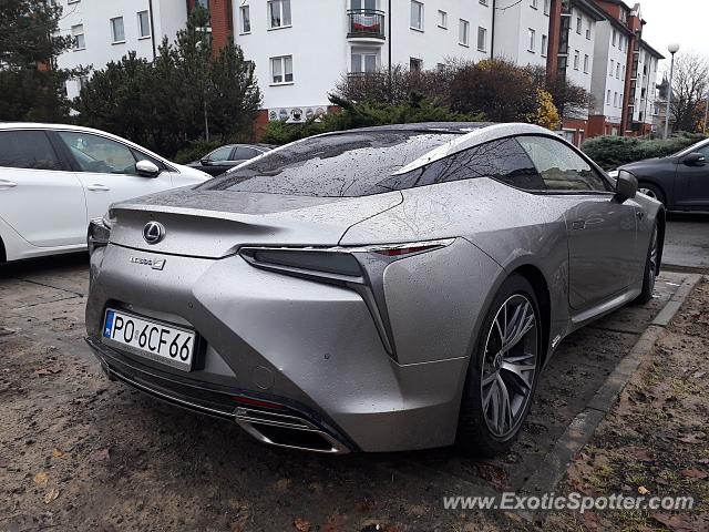 Lexus LC 500 spotted in Poznań, Poland