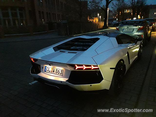 Lamborghini Aventador spotted in Poznań, Poland