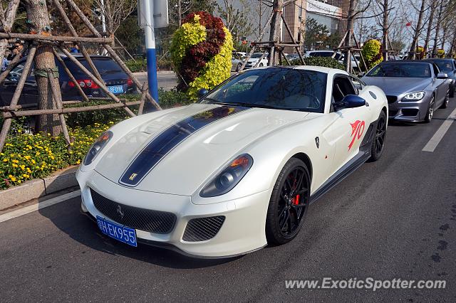 Ferrari 599GTO spotted in Qingdao, China