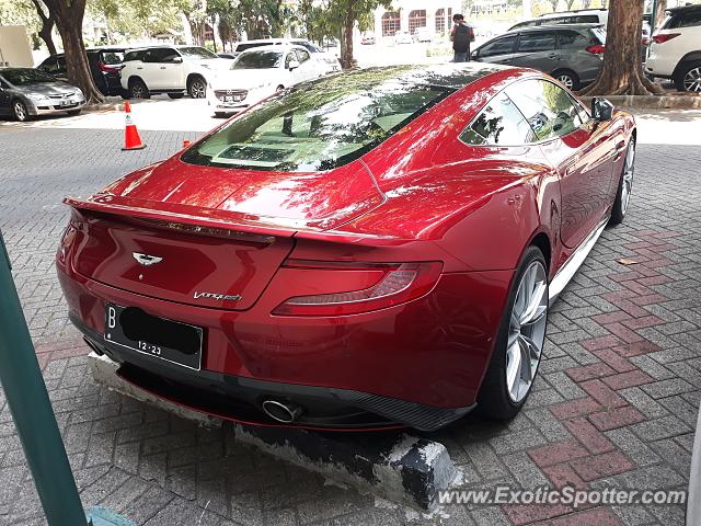 Aston Martin Vanquish spotted in Jakarta, Indonesia