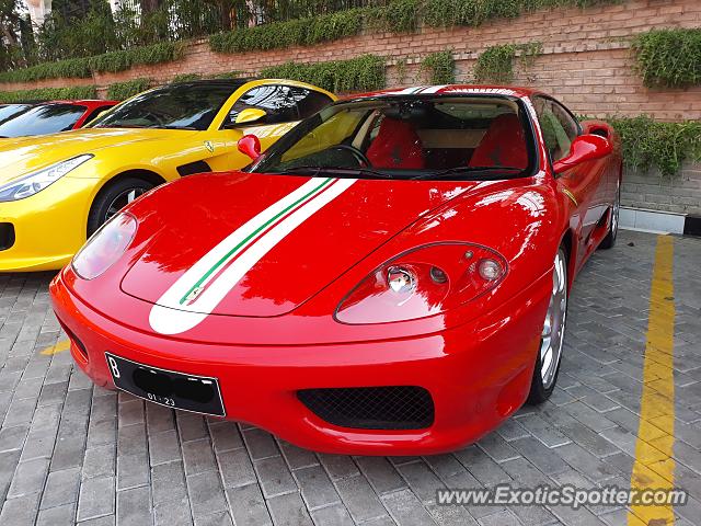 Ferrari 360 Modena spotted in Jakarta, Indonesia