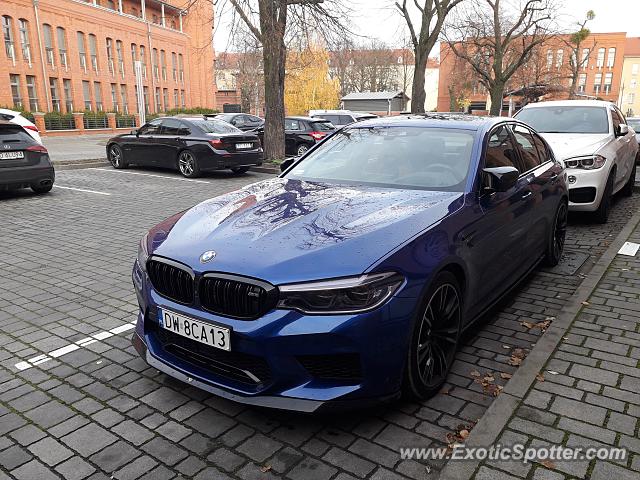 BMW M5 spotted in Poznań, Poland on 11/16/2019