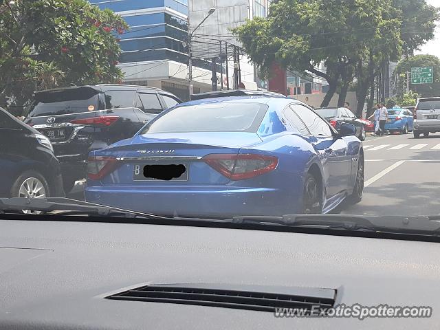 Maserati GranTurismo spotted in Jakarta, Indonesia