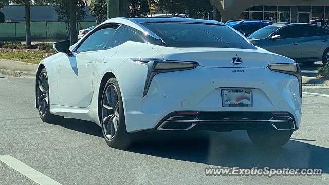 Lexus LC 500 spotted in Fort Walton Beac, Florida