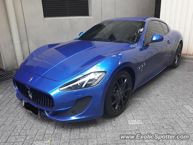 Maserati GranTurismo spotted in Jakarta, Indonesia