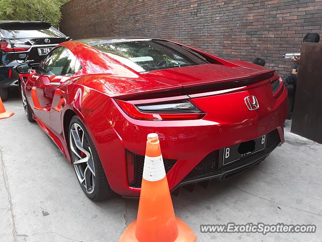 Acura NSX spotted in Jakarta, Indonesia