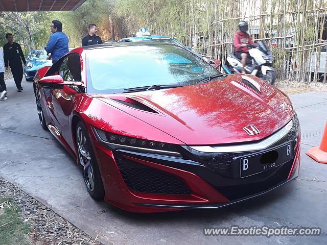 Acura NSX spotted in Jakarta, Indonesia