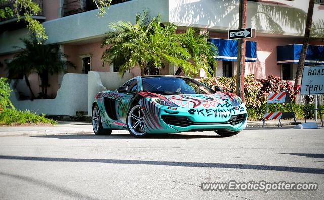 Mclaren MP4-12C spotted in Miami, Florida