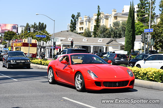 Ferrari 599GTB spotted in Los Angles, California