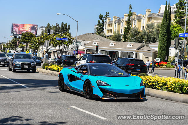 Mclaren 600LT spotted in Los Angles, California