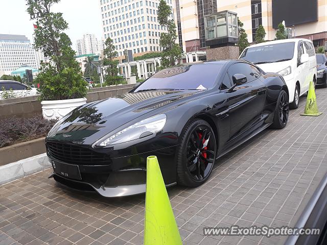 Aston Martin Vanquish spotted in Jakarta, Indonesia