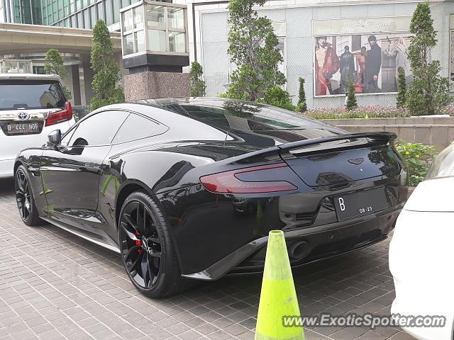 Aston Martin Vanquish spotted in Jakarta, Indonesia