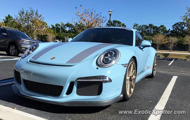 Porsche 911 GT3 spotted in Jacksonville, Florida