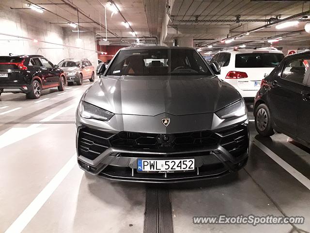 Lamborghini Urus spotted in Poznań, Poland