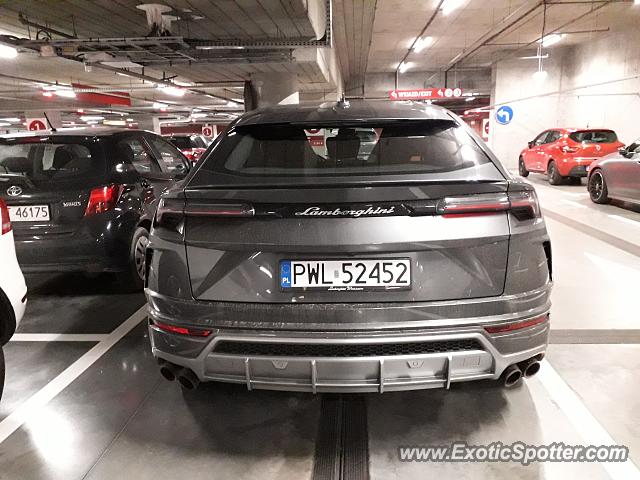 Lamborghini Urus spotted in Poznań, Poland