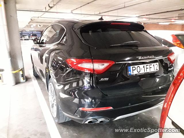 Maserati Levante spotted in Poznań, Poland