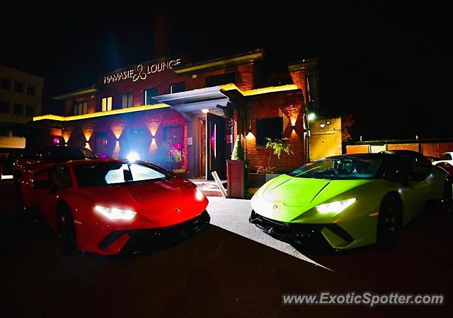 Lamborghini Huracan spotted in London, United Kingdom