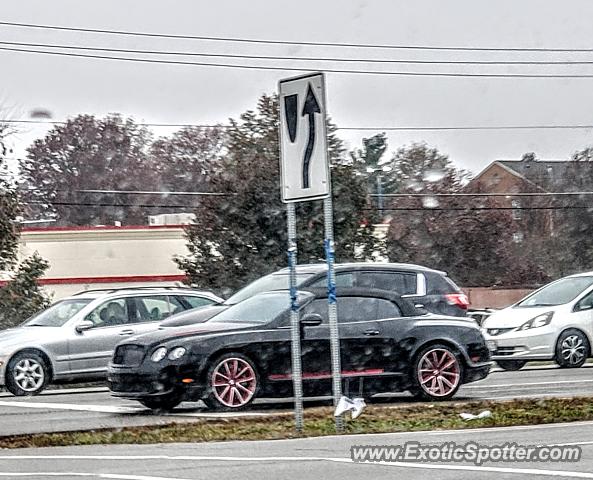 Bentley Continental spotted in Burlington, Kentucky