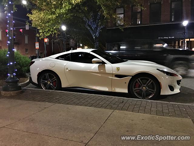 Ferrari Portofino spotted in Greensboro, North Carolina