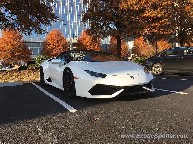 Lamborghini Huracan spotted in Atlanta, Georgia