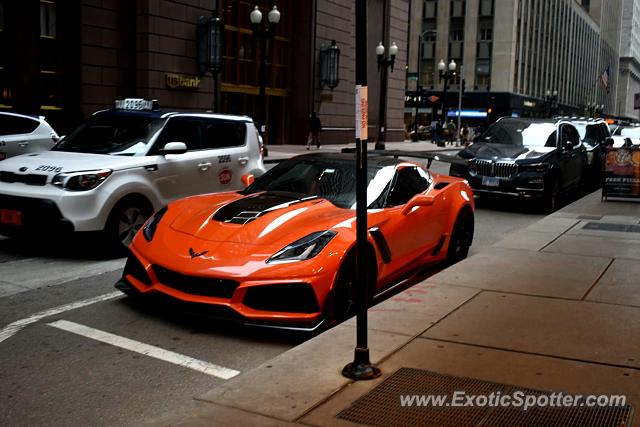 Chevrolet Corvette ZR1 spotted in Chicago, Illinois