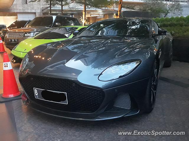 Aston Martin DBS spotted in Jakarta, Indonesia