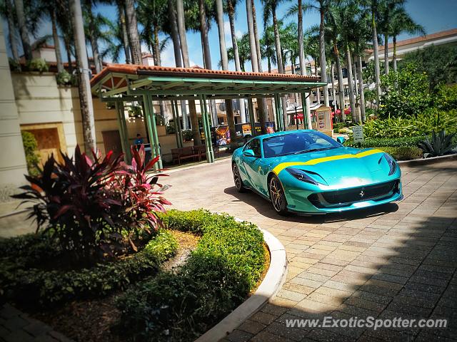 Ferrari 812 Superfast spotted in Miami, Florida