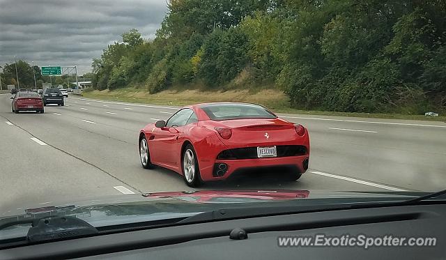 Ferrari California spotted in Columbus, Ohio