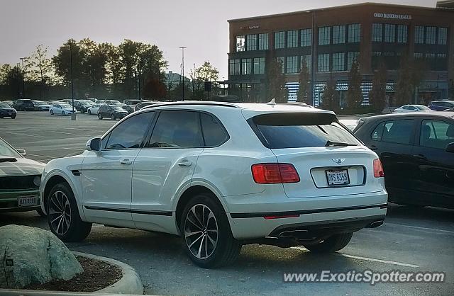 Bentley Bentayga spotted in Columbus, Ohio