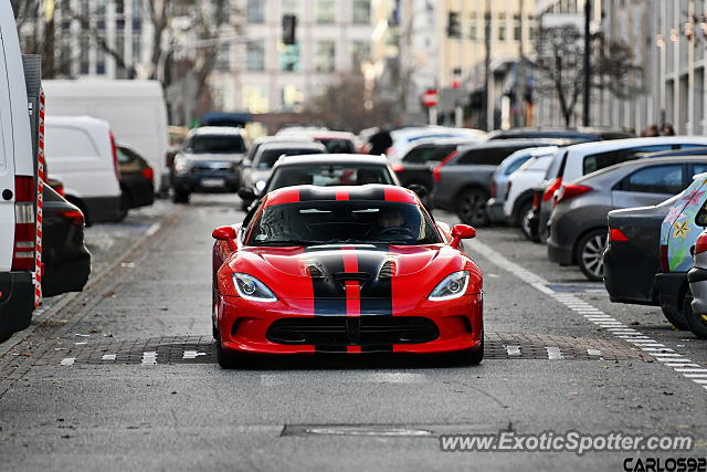 Dodge Viper spotted in Warsaw, Poland