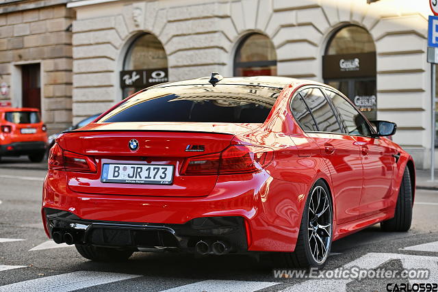 BMW M5 spotted in Warsaw, Poland