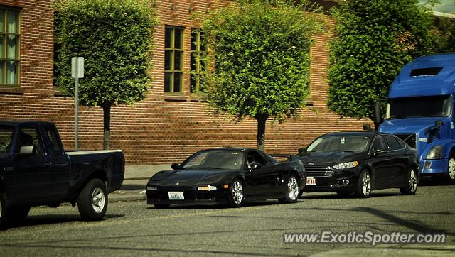 Acura NSX spotted in Seattle, Washington