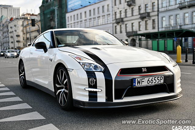 Nissan GT-R spotted in Warsaw, Poland