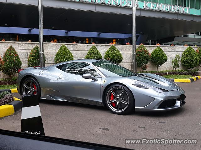Ferrari 458 Italia spotted in Jakarta, Indonesia