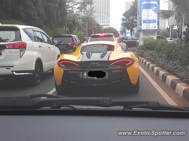 Mclaren 570S spotted in Jakarta, Indonesia