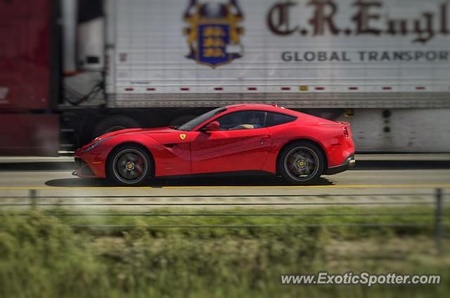Ferrari F12 spotted in Columbus, Ohio