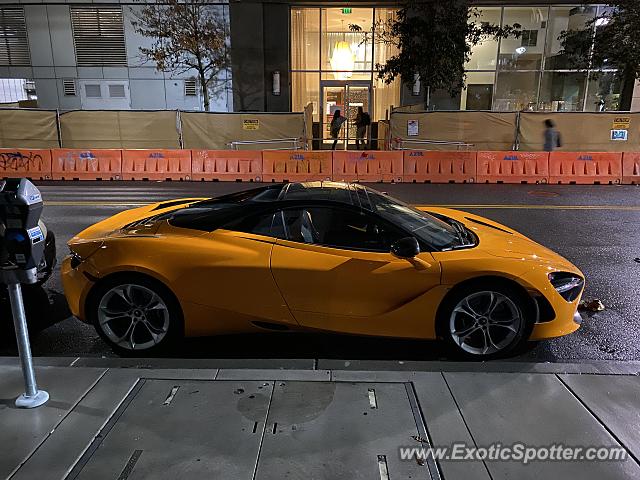 Mclaren 720S spotted in San Francisco, California