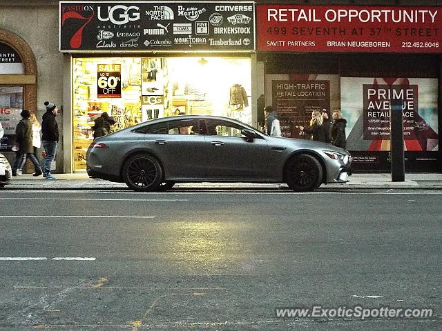 Mercedes AMG GT spotted in Manhattan, New York