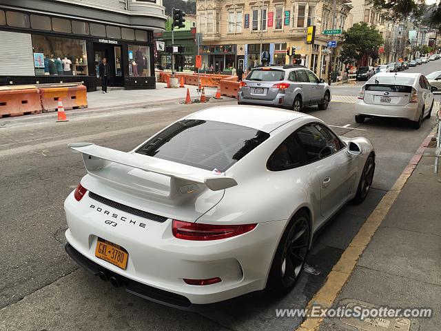 Porsche 911 GT3 spotted in San Francisco, California