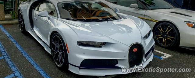 Bugatti Chiron spotted in Pebble beach, California