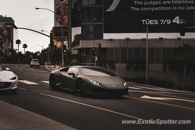 Lamborghini Huracan spotted in Los Angles, California