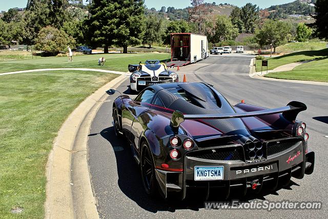Pagani Huayra spotted in Carmel, California
