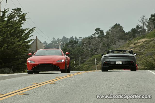 Aston Martin DBS spotted in Carmel, California
