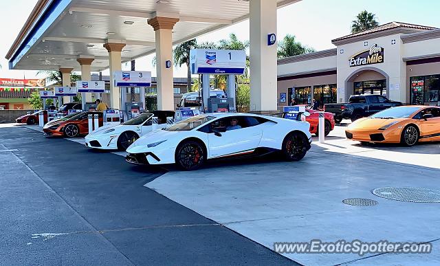 Lamborghini Huracan spotted in Newport Beach, California