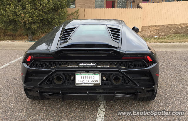 Lamborghini Huracan spotted in Centennial, Colorado