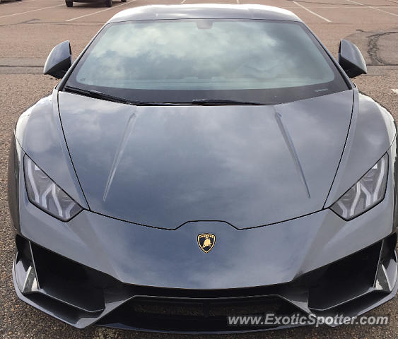 Lamborghini Huracan spotted in Centennial, Colorado