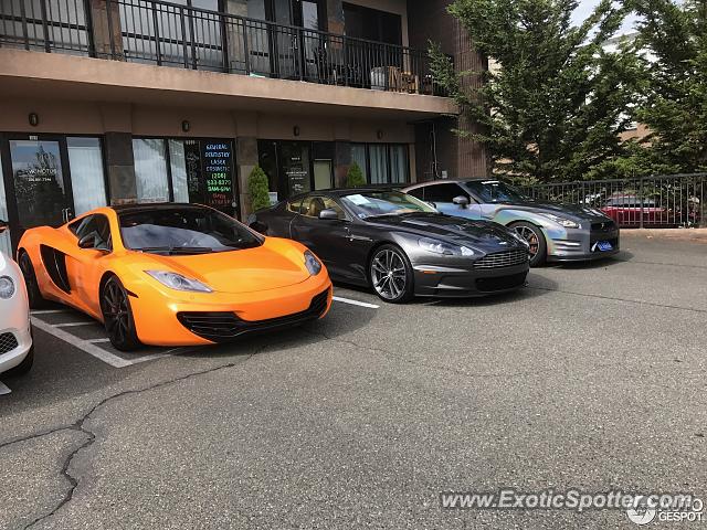 Aston Martin DBS spotted in Shoreline, Washington