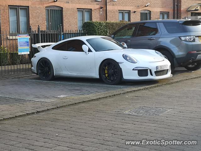 Porsche 911 GT3 spotted in Yarm, United Kingdom