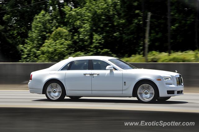 Rolls-Royce Ghost spotted in I-285 Dunwoody, Georgia